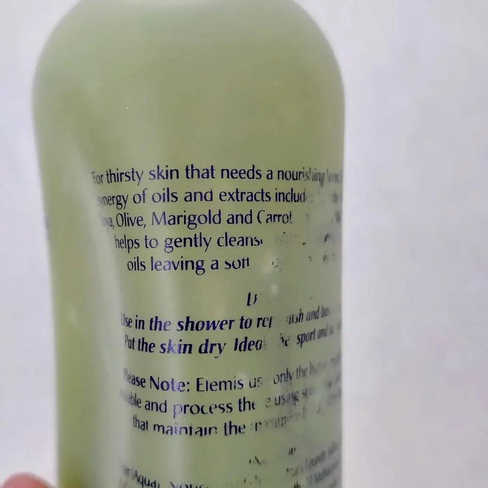 Elemis Aromatherapy Wild Lavender Shower Bodycare Wash 8.3 oz. NEW Cleanser